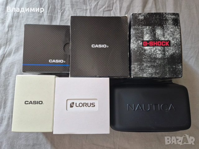 Лот часовници - Casio, Lorus, Nautica, снимка 2 - Мъжки - 54963098
