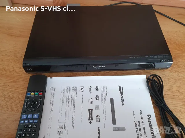 Panasonic DMR-EX773 DVD-HDD recorder USB/HDMI, снимка 8 - Плейъри, домашно кино, прожектори - 55332787
