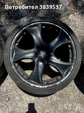 Оригинални немски Keskin KT9 22" 5x120 10J за BMW X5 / X6, снимка 3 - Гуми и джанти - 54988343
