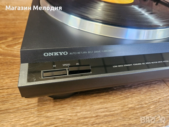 Грамофон Onkyo CP-1200A – Японски Hi-Fi грамофон в отлично състояние., снимка 7 - Грамофони - 54200586