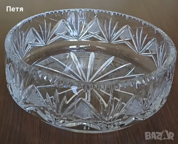 Фруктиера кристална, снимка 4 - Декорация за дома - 55563525