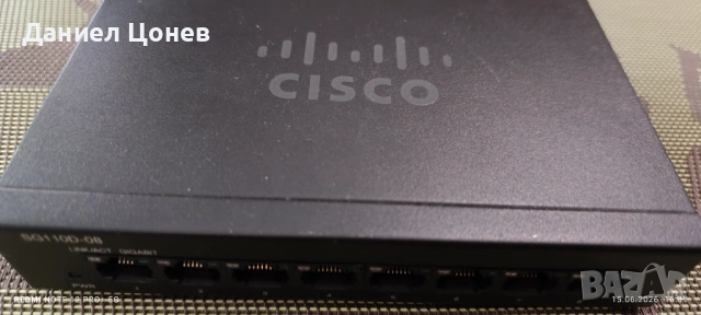  SWITCH / СУИЧ /  CISCO модел: SG110D-08
