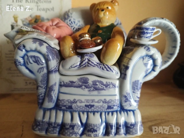 Ringtons Cardew - колекционерски чайник със захарница - време за чай, снимка 2 - Декорация за дома - 54142403