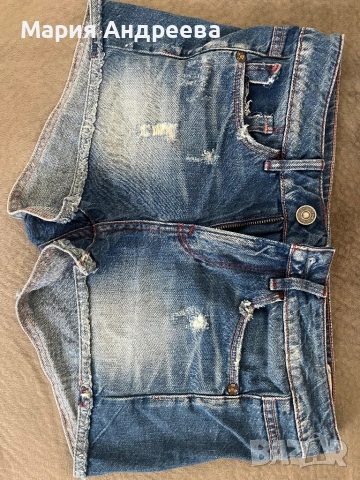 Къси дънкови панталони G Star RAW