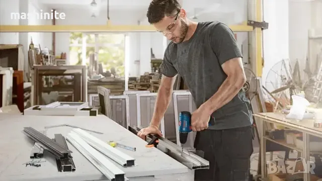 Акумулаторен винтоверт Bosch GSR 120-LI + Акумулаторен ударен гайковерт GDR 120-LI , 12V , снимка 2 - Винтоверти - 55493761