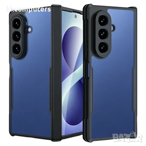 XUNDD за Samsung Galaxy Z Fold8 Ultra Удароустойчив Airbag TPU + Акрил Калъф с Прозрачен Гръб и Скри