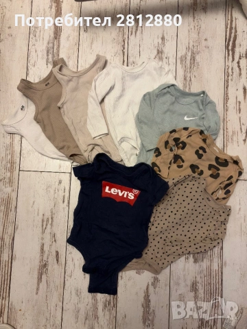 Лот бебешки дрехи h&m, nike, levis, снимка 2 - Комплекти за бебе - 54401341