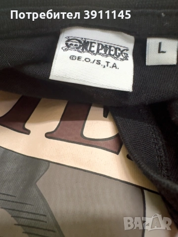 One Piece Roronoa Zero тениска оригинална нова размер L, снимка 3 - Тениски - 54559330