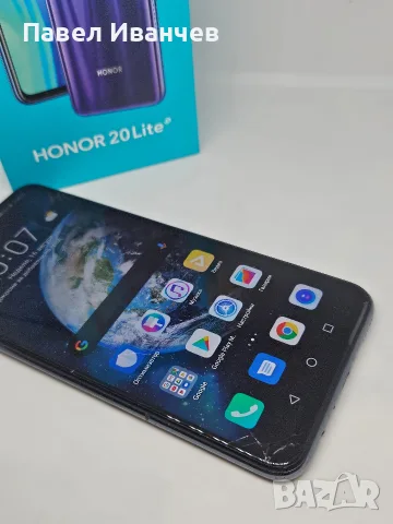 Huawei Honor -20 Lite -128GB/4GB,Dual SIM,Blue, снимка 3 - Huawei - 55683124