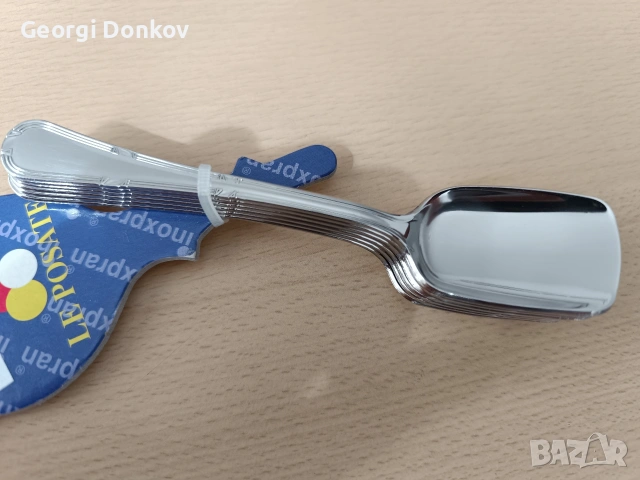 ЧИСТО НОВ комплект 6 бр. чаши за сладолед Luminarc + ПОДАРЪК лъжички, снимка 7 - Сервизи - 54655884