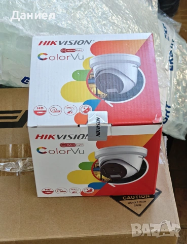 8MP IP камера с микрофон и говорител Hikvision ColorVu DS-2CD2387G2H-LISU/SL