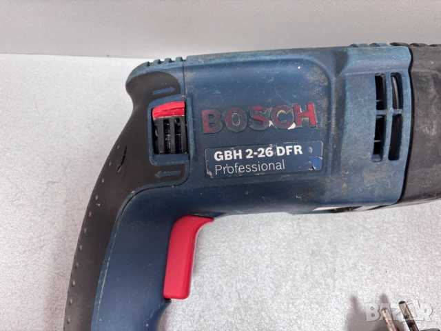 Професионален Перфоратор Bosch GBH 2-26 DFR, SDS PLUS, Made in Germany, снимка 7 - Перфоратори - 54929462