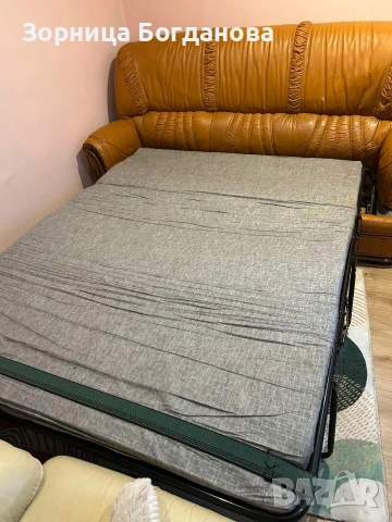 Естествена кожа диван , снимка 3 - Други - 54515466