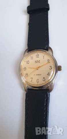 Механичен часовник "SM", снимка 4 - Антикварни и старинни предмети - 54052067