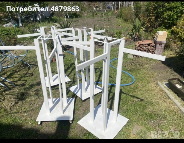 Стелажи  за магазин за дрехи, снимка 3 - Стелажи и щандове - 55212277