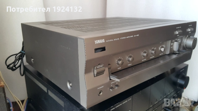 YAMAHA AX-492 мощен транзисторен усилвател, снимка 4 - Ресийвъри, усилватели, смесителни пултове - 54676639
