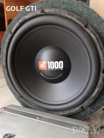 Бас каса 12 JBL + усилвател, снимка 4 - Аудиосистеми - 55421574