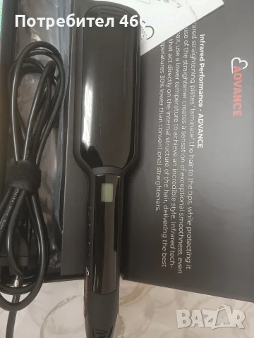 Ламинираща INFRARED преса за коса ADVANCE, снимка 5 - Преси за коса - 55334520