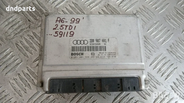 Компютър Audi A6 2.5 TDI 1999 3B0907401F 0281001938