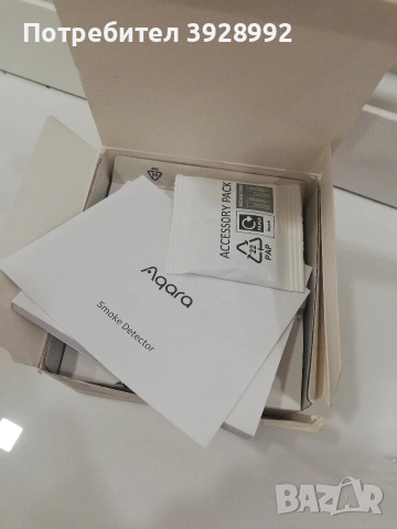 Смарт детектор за дим Aquara, снимка 4 - Друга електроника - 54801174