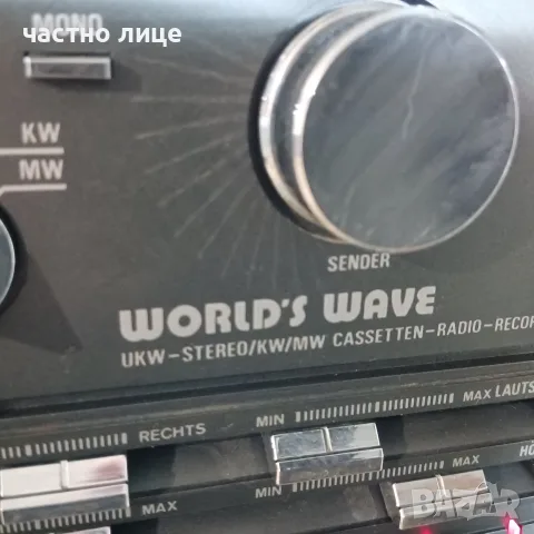 World's Wave TM 380, снимка 5 - Радиокасетофони, транзистори - 55451251