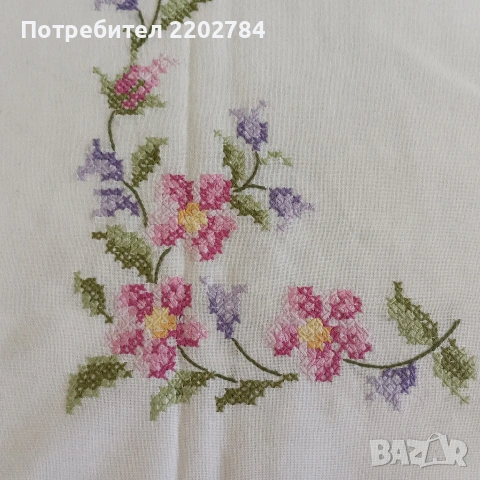 Битови карета, бродерия,каре, снимка 8 - Покривки за маси - 55242835