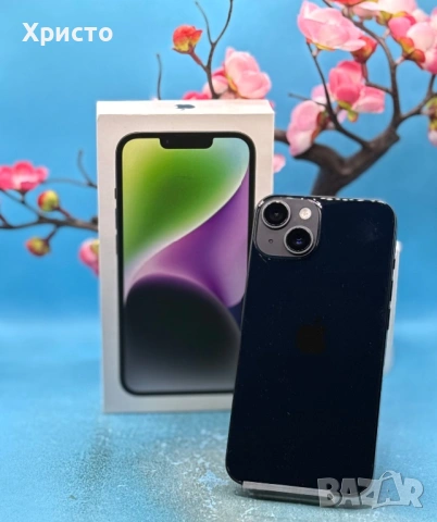 Apple iPhone 14, 128GB, 6GB RAM, 5G, Midnight , снимка 3 - Apple iPhone - 54135649
