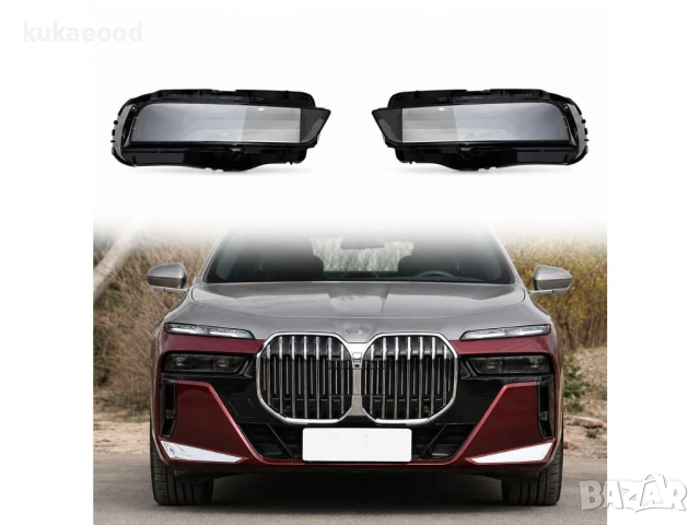 Стъкла за фарове на BMW 7 G70 ( 2022+ ), снимка 6 - Части - 54642941