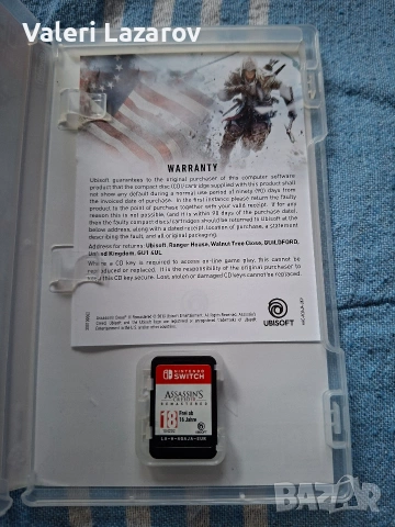 ‼️ASSASSIN'S CREED 3 REMASTERED ЗА NINTENDO SWITCH‼️., снимка 3 - Игри за Nintendo - 54648331