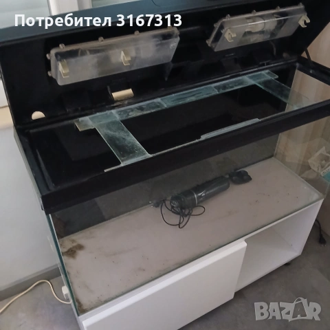 Аквариум оборудван , снимка 2 - Аквариуми - 55179804