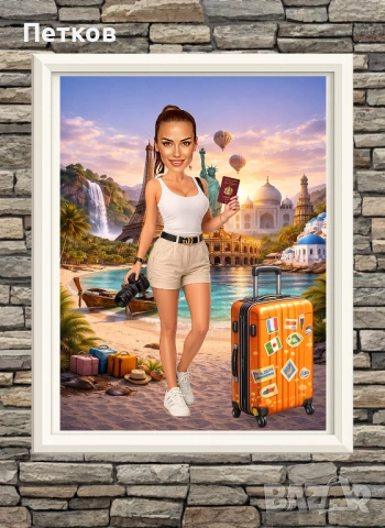 Дигитална карикатура-шарж по снимка за рожден ден, юбилей, имен ден или друг повод, снимка 5 - Картини - 52379727