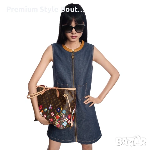 чанти LOUIS VUITTON Най-висок клас Естествена кожа 31x28 cm, снимка 3 - Чанти - 54171508