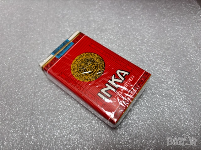Стари цигари INKA, пакет, запечатани, снимка 3 - Колекции - 55085681