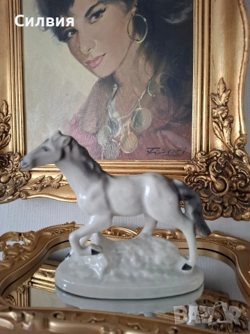 🐎 Ретро фигура *Изида*, снимка 5 - Декорация за дома - 54146102