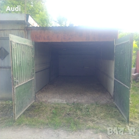 Под наем метален гараж Водна централа Абритус 17 Наем 50€ Тел.0897553557 , снимка 4 - Гаражи и паркоместа - 54281711