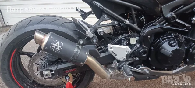 Kawasaki Z900 (2023) – 125 к.с. | Като нов, ТОП състояние, Генерация ARROW & нови гуми!, снимка 8 - Мотоциклети и мототехника - 55440102