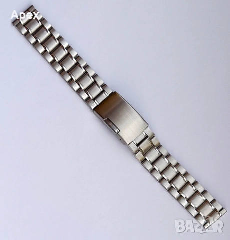 Стоманени Верижки за Часовници.Верижка заЧасовник18 20 22 24мм Seiko/Orient/Casio/Ракета/Слава/Полет, снимка 5 - Каишки за часовници - 54169493