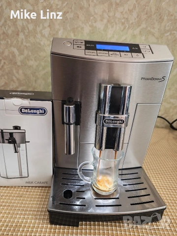 Delonghi ECAM 26.455.MB Prima Donna S, снимка 7 - Кафемашини - 54938964