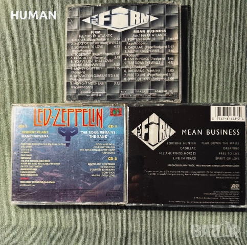 Jimmy Page - Robert Plant - Coverdale - The Firm, снимка 16 - CD дискове - 54803367
