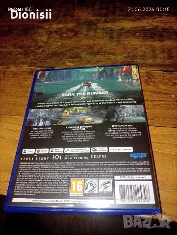 Продавам 007 FIRST LIGHT ps 5, снимка 2 - PlayStation конзоли - 54983670