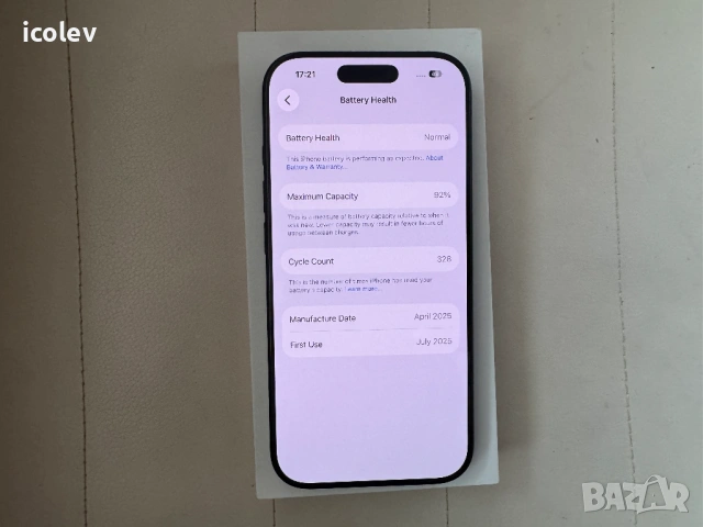 IPhone 16 Pro 128гб Black Titanium , снимка 3 - Apple iPhone - 54294410