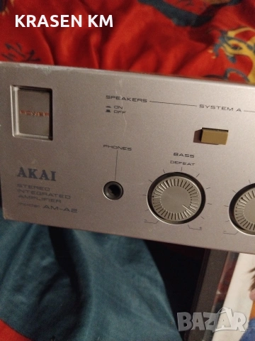 Akai AM A2, снимка 2 - Ресийвъри, усилватели, смесителни пултове - 54141583