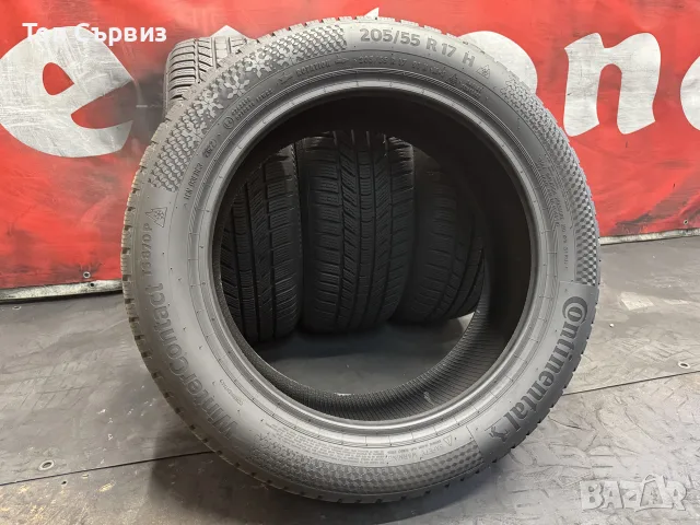 205 55 17, Зимни гуми, Continental WinterContactTS870P, 4 броя, снимка 5 - Гуми и джанти - 55446027