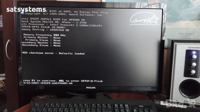 Дънна платка Gigabyte GA-8PE800 REV1.1 Socket 478 CPU+FAN+RAM, снимка 10 - Дънни платки - 55481076