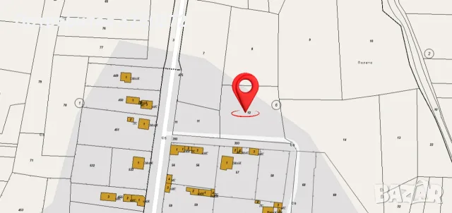 Продава ПАРЦЕЛ 2056 кв. м. с 55м лице на път, ток и вода срещу него, с. Драгушиново, общ. Самоков, снимка 2 - Парцели - 55410892