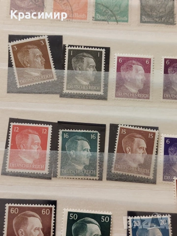 DEUTSCHES REICH , снимка 8 - Филателия - 54979341