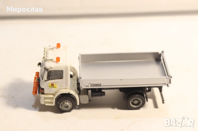 HERPA H0 1/87 MERCEDES ATEGO САМОСВАЛ КАМИОН МОДЕЛ, снимка 2 - Колекции - 54350708