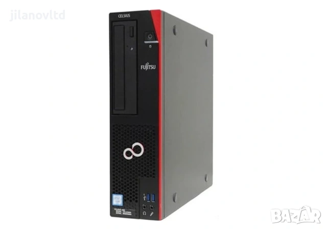 Работна станция Fujitsu Celsius J580 SFF i5-9500 16GB DDR4 512GB NVME SSD, снимка 3 - Работни компютри - 54690261