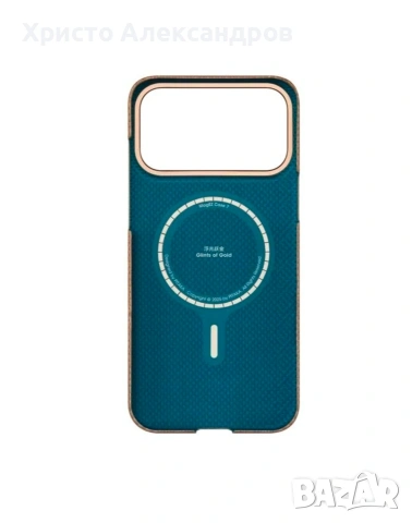 Кейс Pitaka Ultra-Slim за iPhone 17 Pro Max, Golden Glint, Арамид, MagSafe #36, снимка 3 - Калъфи, кейсове - 54544637