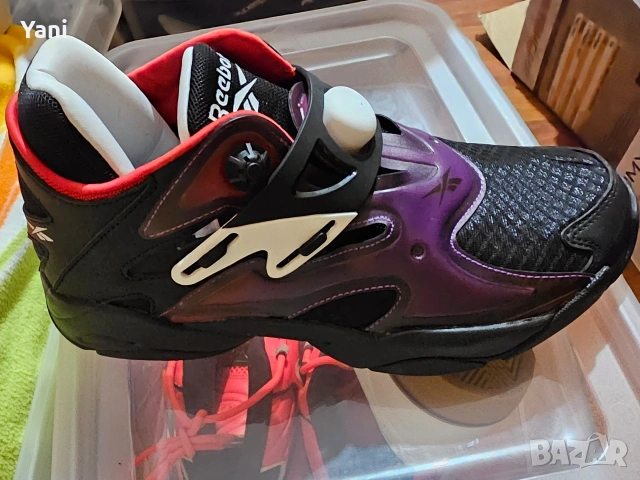 Reebok Pump Court /Purple 'Black' FX9927 ЕU 40 стелка 25.5 сантиметра, снимка 10 - Маратонки - 55070120